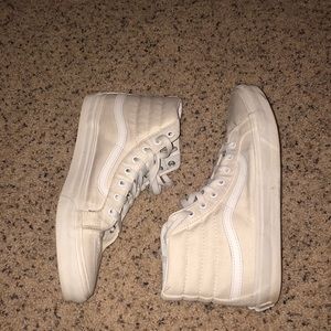 Vans Sk8 Hi (high top) off-white